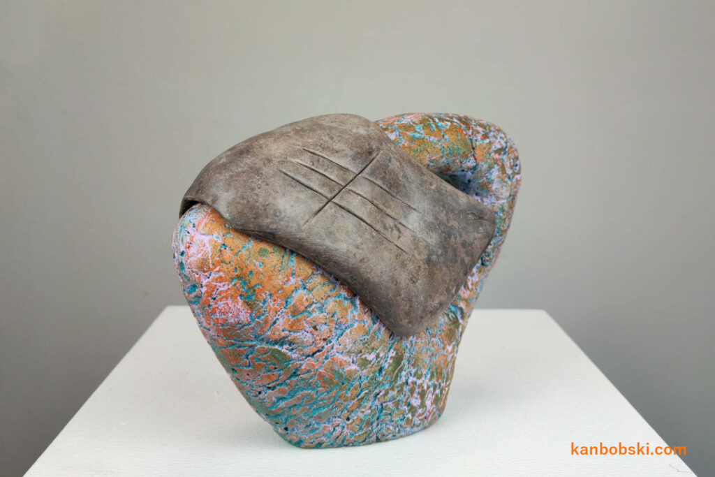 CC 854 - Contemporary abstract art object by artist Paul Kanbobski